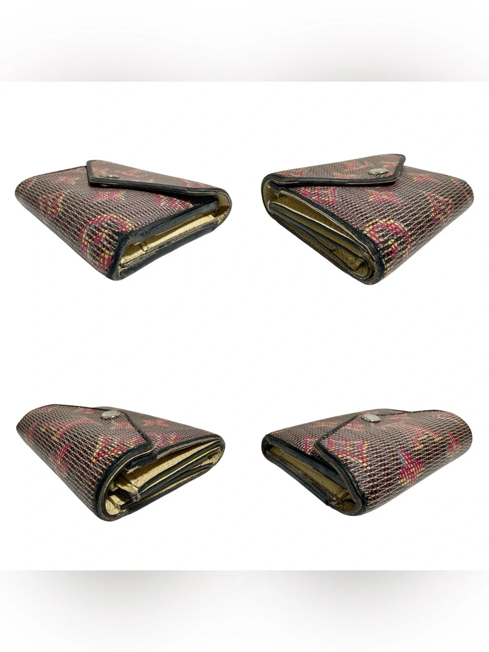 Louis Vuitton Zoe Pop Multicolor Monogram Leather Wallet